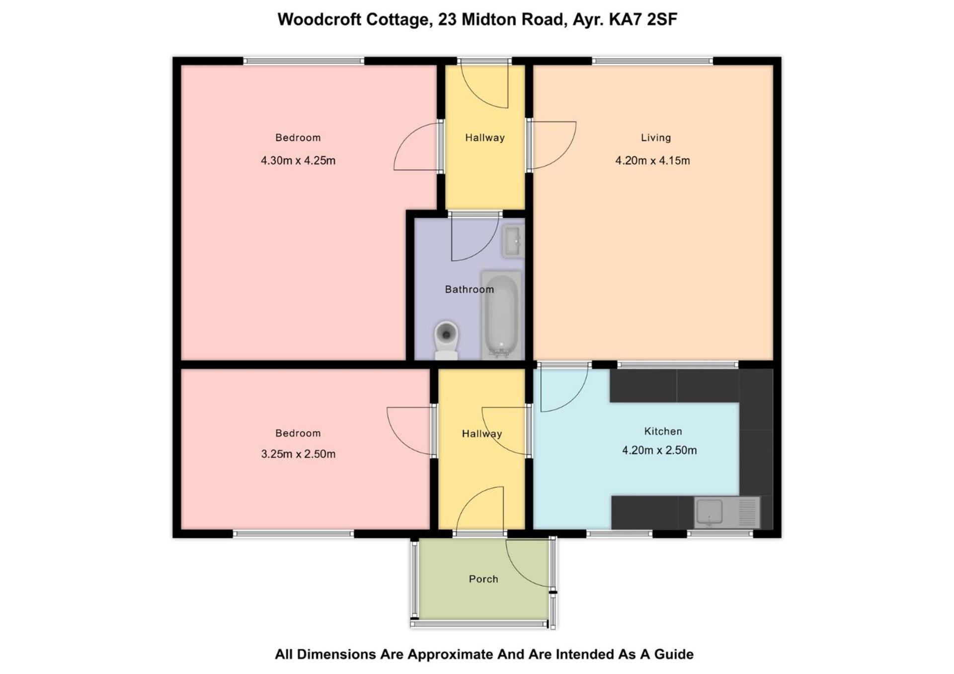 Woodcroft Cottage Ayr Zewnętrze zdjęcie